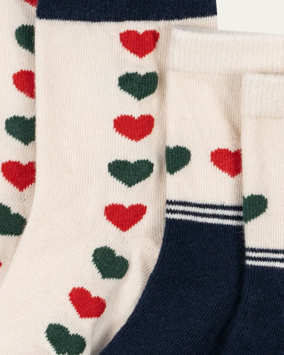 Konges Slojd Kid's 2-Pack Jacquard Socks | Thumbnail 2