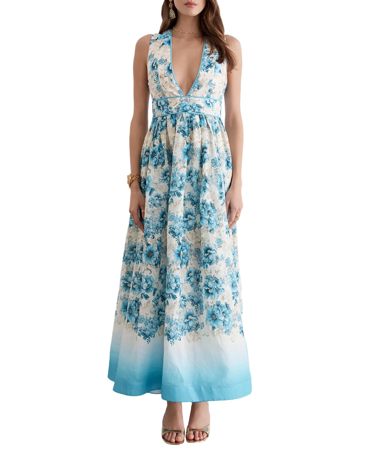 Melody Linen Maxi Dress Melody Linen Maxi Dress