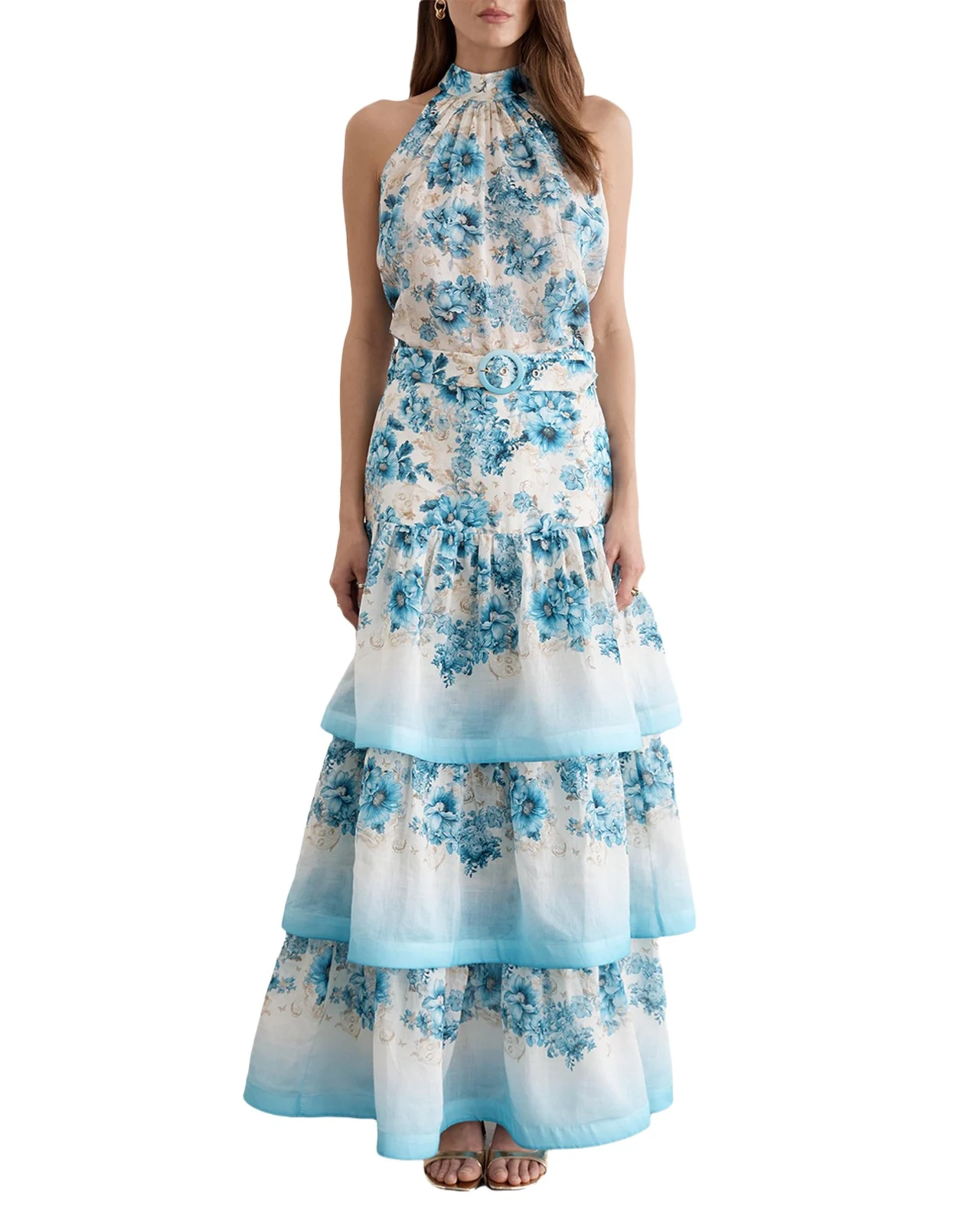 Celeste Belted Maxi Skirt