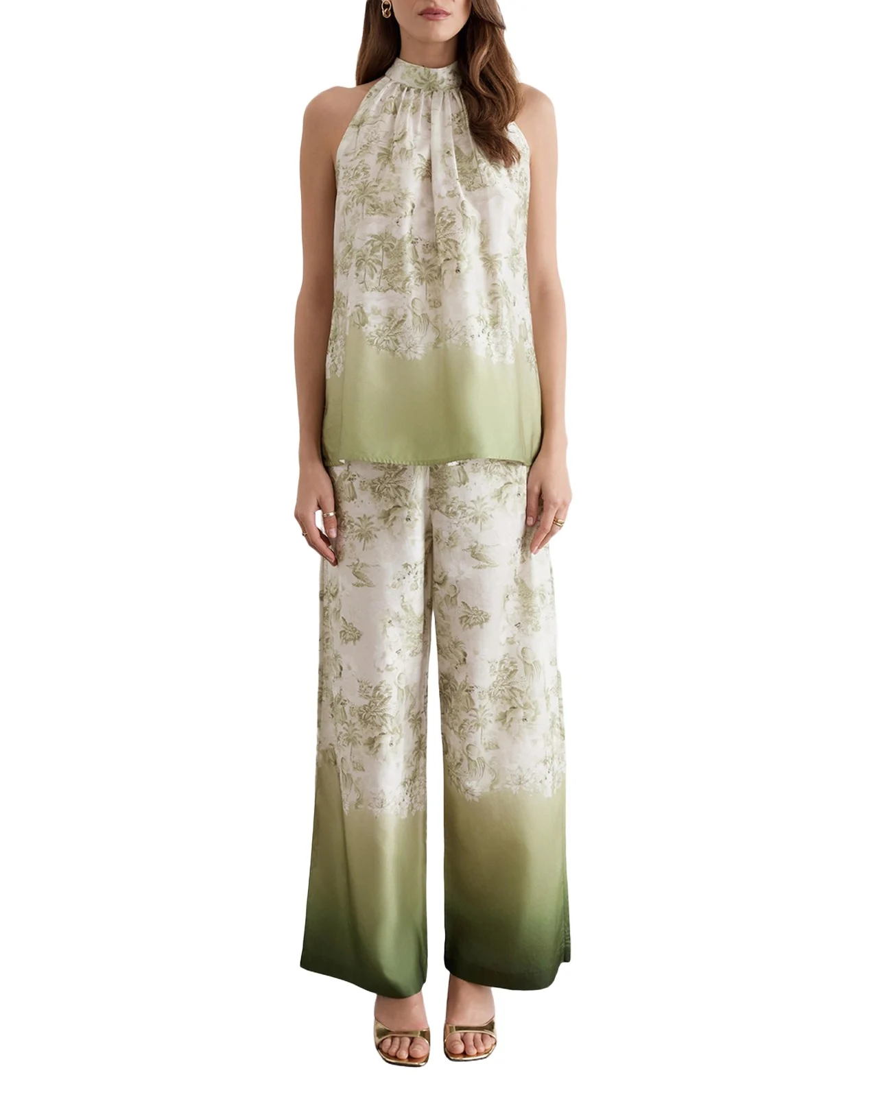 Alice Toile Halter Top