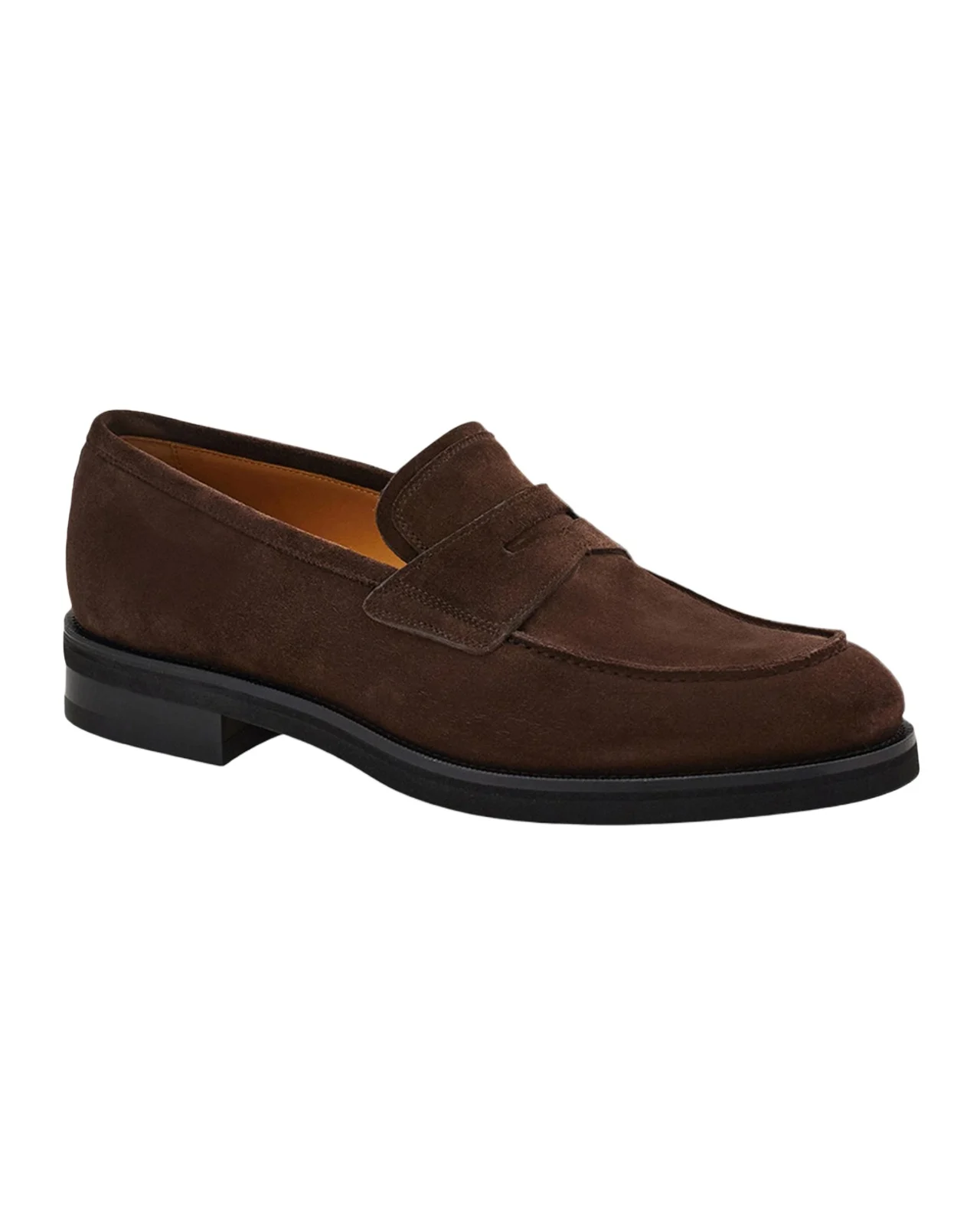Men's Stefano Scratch-Resistant Suede Penny Loafers Men's Stefano Scratch-Resistant Suede Penny Loafers