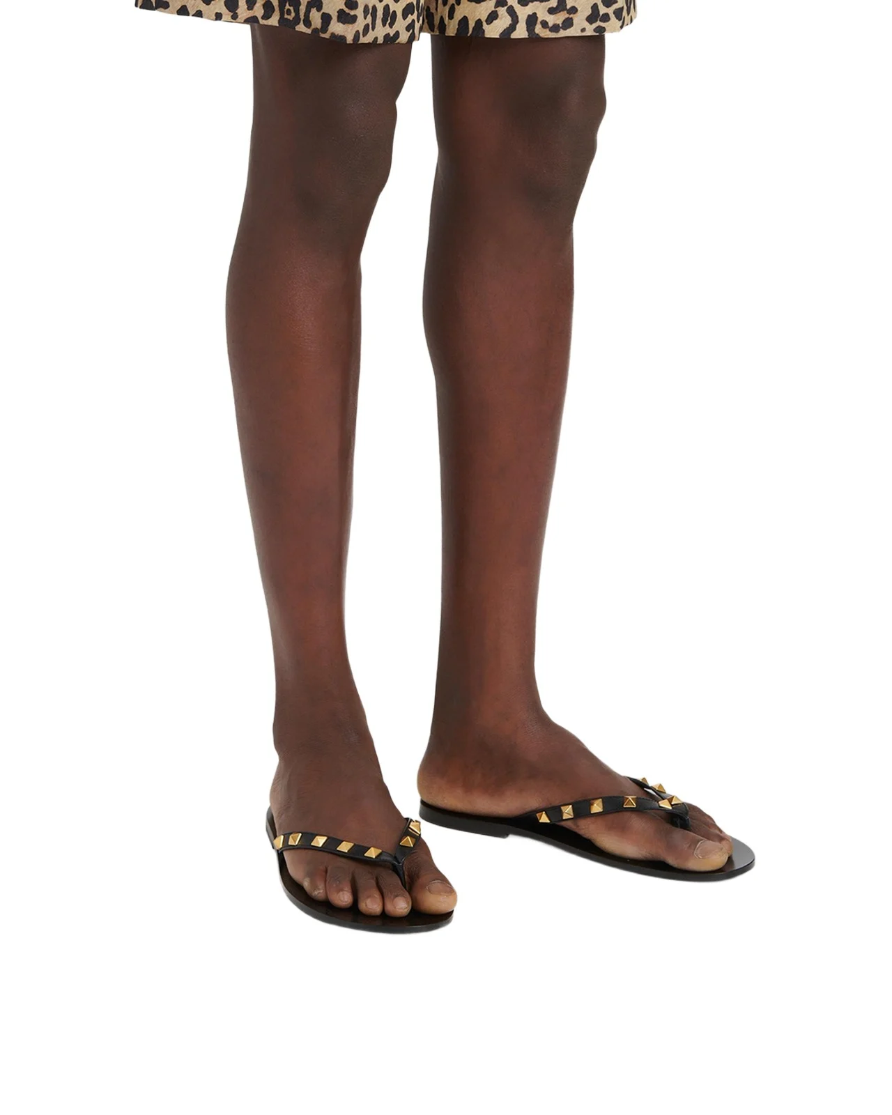 Men's Rockstud Thong Sandals