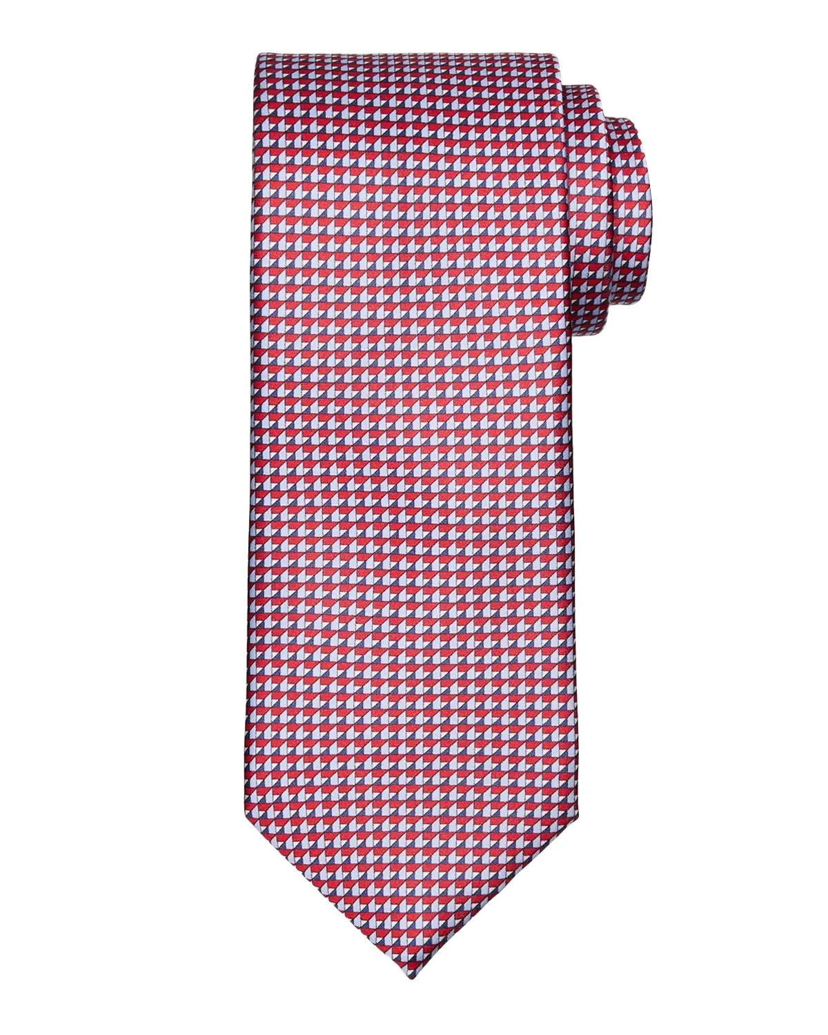 Men's Micro-Print Silk Tie Men's Micro-Print Silk Tie