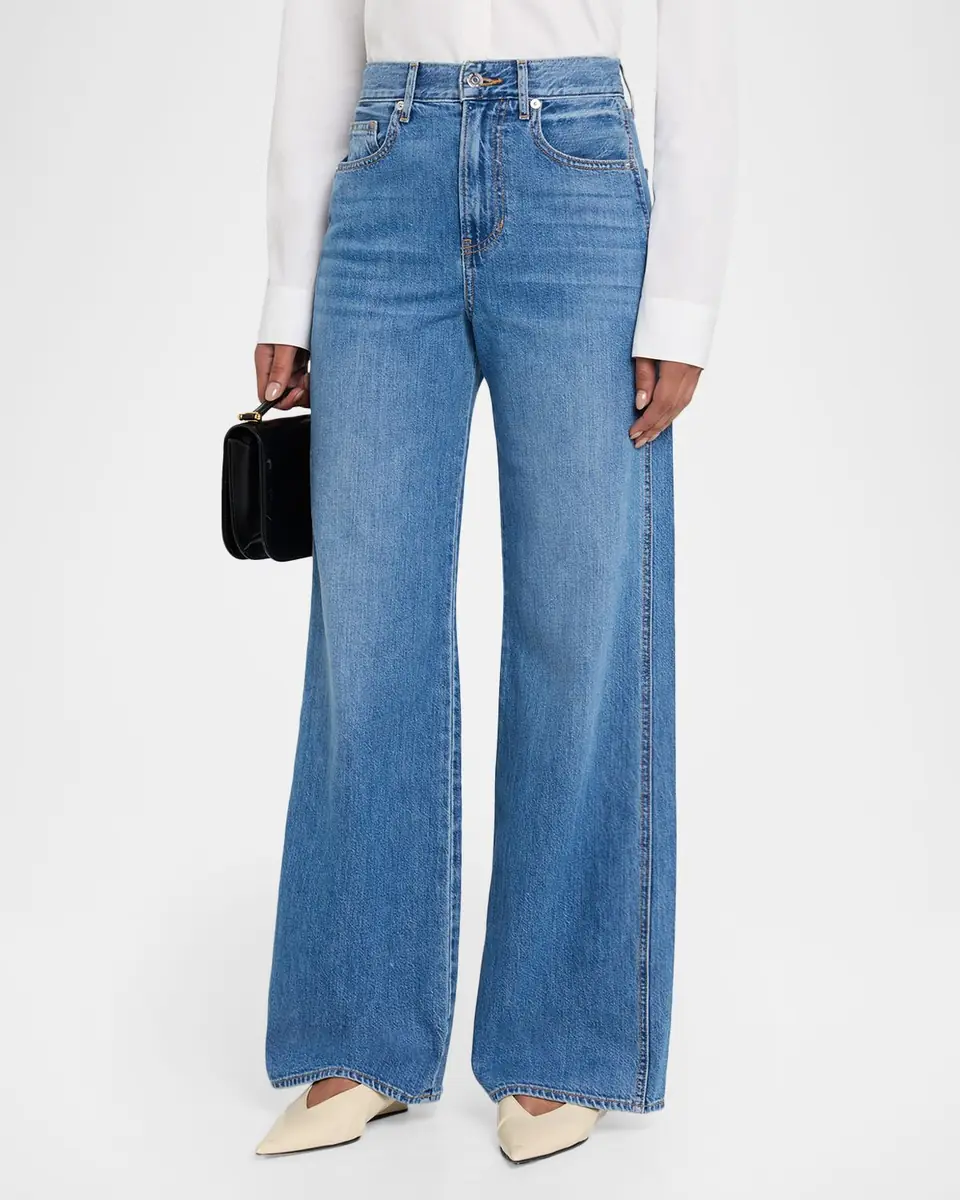 Veronica Beard Taylor Wide-Leg Jeans | Thumbnail 3 Veronica Beard Taylor Wide-Leg Jeans | Thumbnail 3