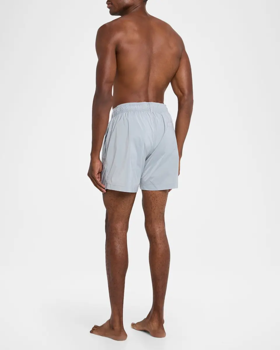 Frescobol Carioca Men's Salvador Elastic-Waistband Swim Trunks | Thumbnail 2