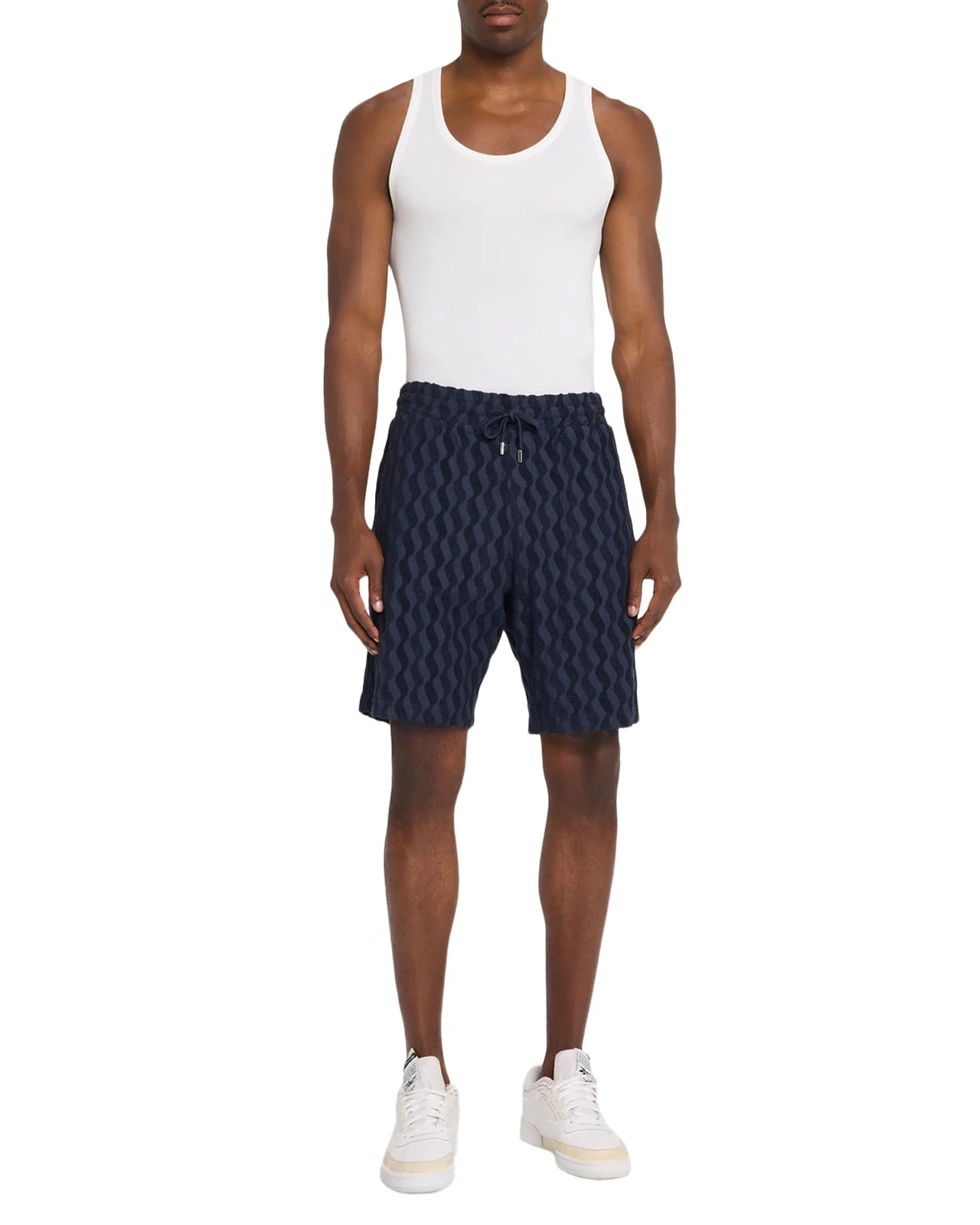 Men's Augusto Listra Jacquard Drawstring Shorts Men's Augusto Listra Jacquard Drawstring Shorts
