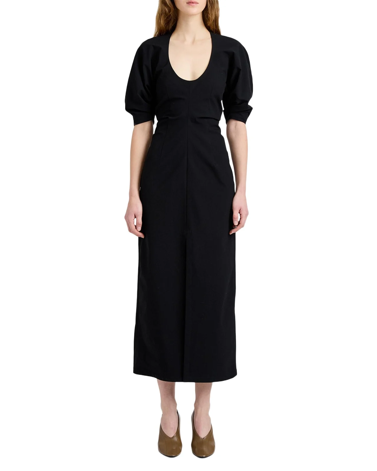 Proenza Schouler Clarissa Dress in Bi-Stretch Cotton Nylon