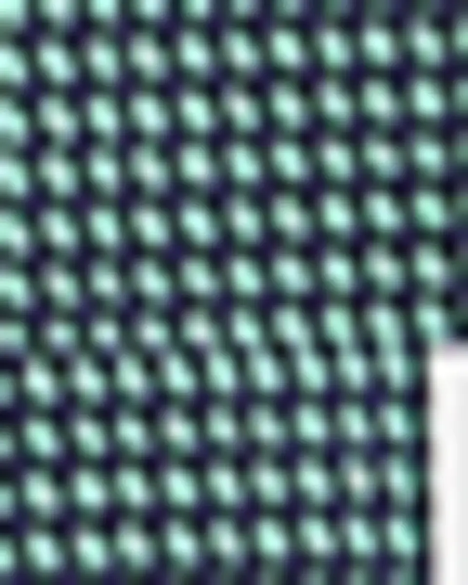 Isaia Men's Micro-Check Silk Tie | Thumbnail 3