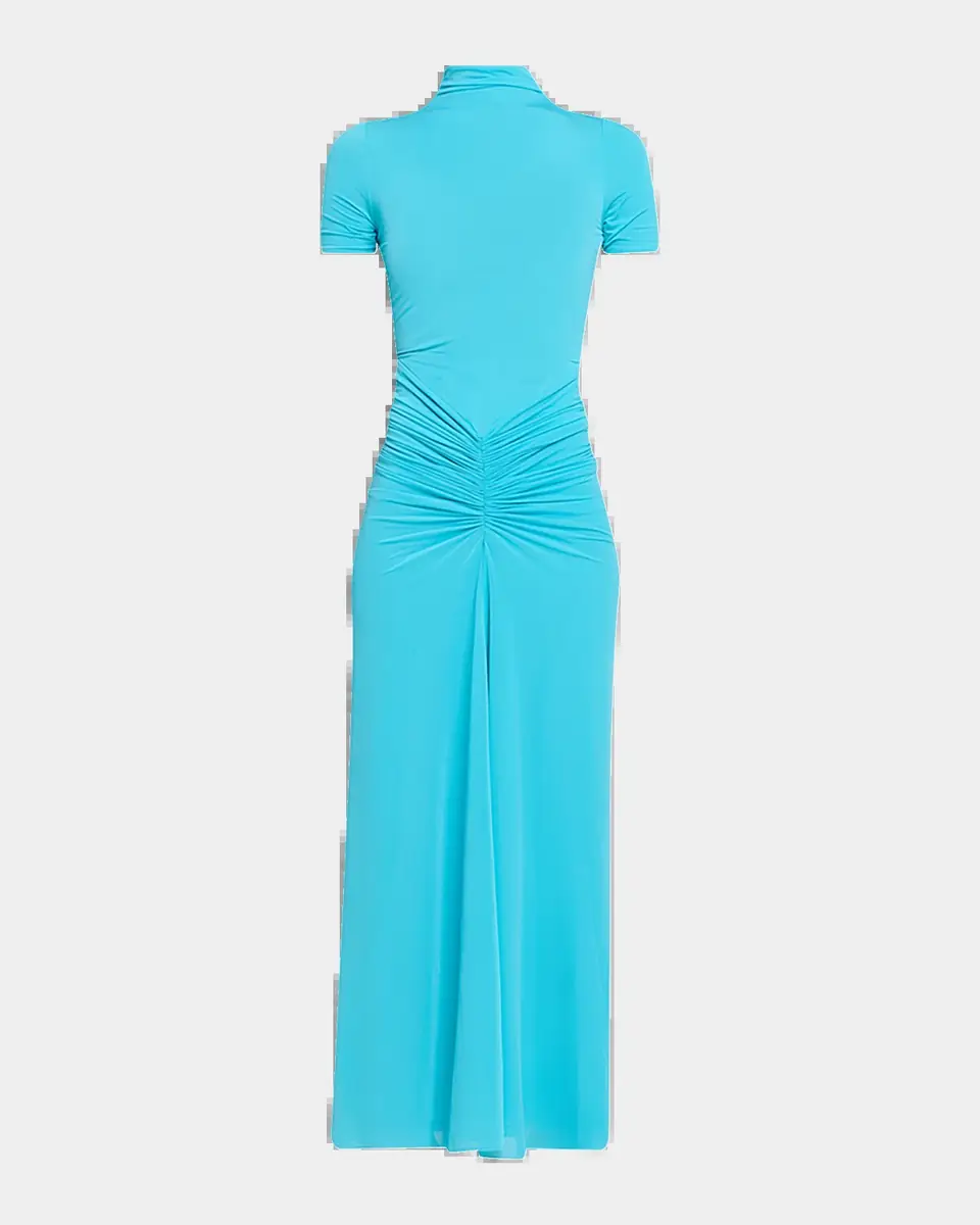 Ronny Kobo Enid Ruched Tissue Jersey Maxi Dress | Thumbnail 5 Ronny Kobo Enid Ruched Tissue Jersey Maxi Dress | Thumbnail 5