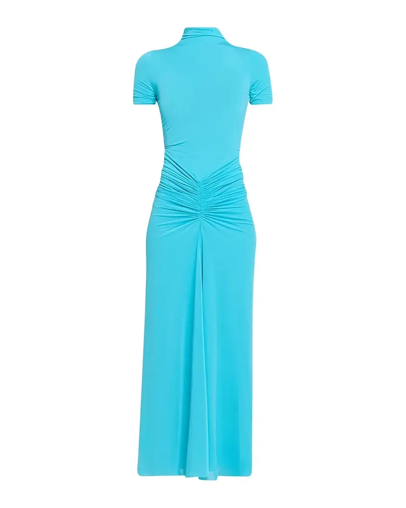Ronny Kobo Enid Ruched Tissue Jersey Maxi Dress | Image 1 Ronny Kobo Enid Ruched Tissue Jersey Maxi Dress | Image 1