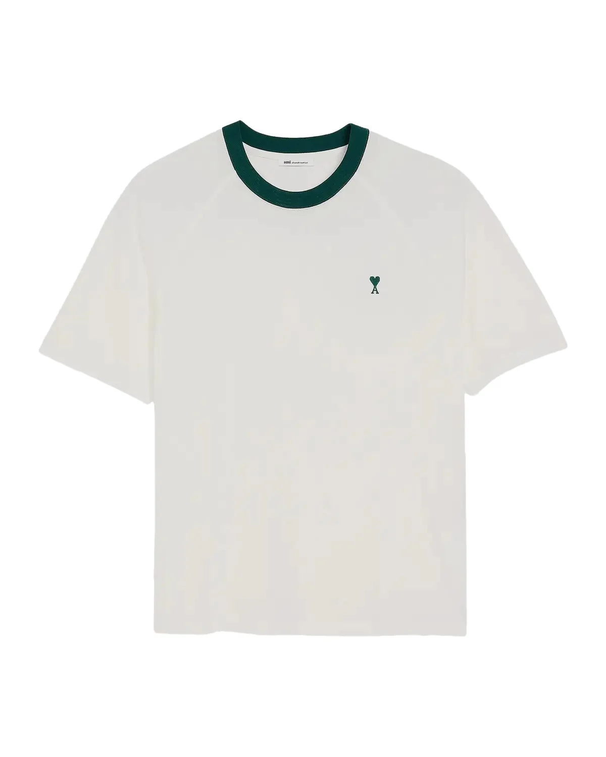 Men's Cotton Embroidered Ami De Coeur Crewneck T-Shirt