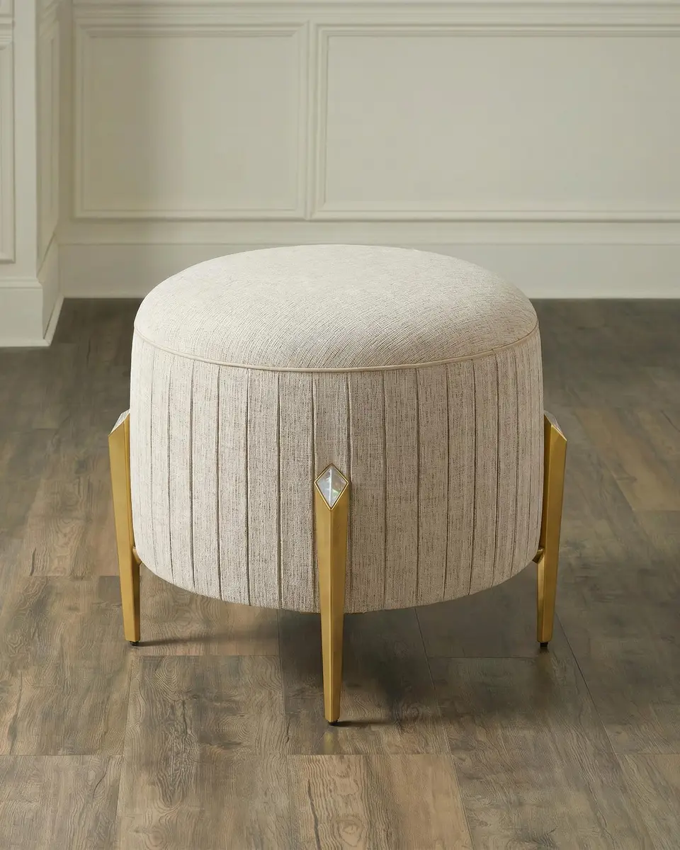 John-Richard Collection Midtown Ottoman | Image 1 John-Richard Collection Midtown Ottoman | Image 1