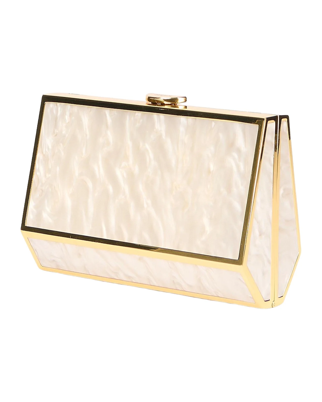 Maddox Marbled Acrylic Clutch Bag Maddox Marbled Acrylic Clutch Bag