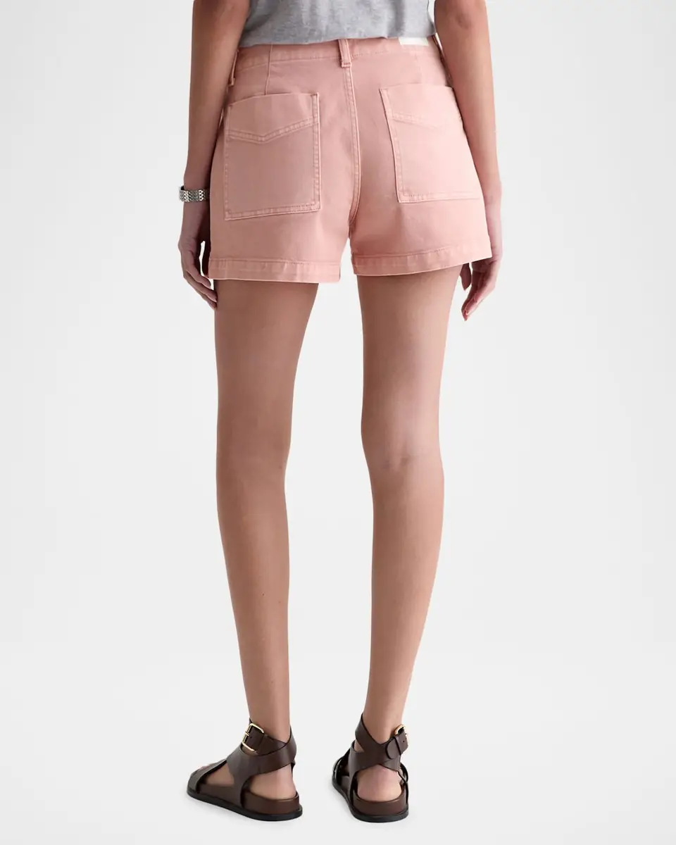 AG Jeans Analeigh Mid-Rise Utility Shorts | Thumbnail 2