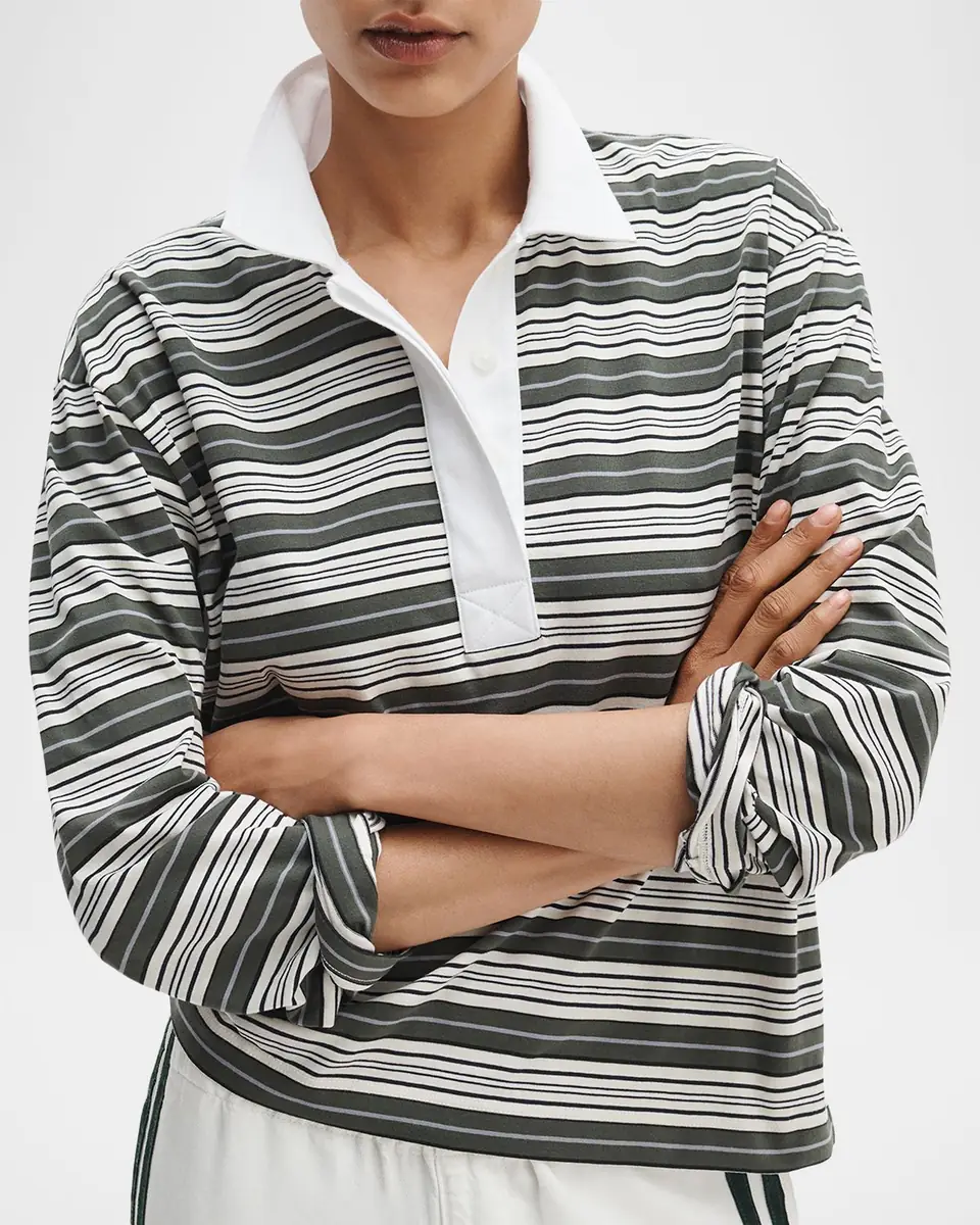 rag & bone Kelly Stripe Polo Shirt | Thumbnail 3 rag & bone Kelly Stripe Polo Shirt | Thumbnail 3