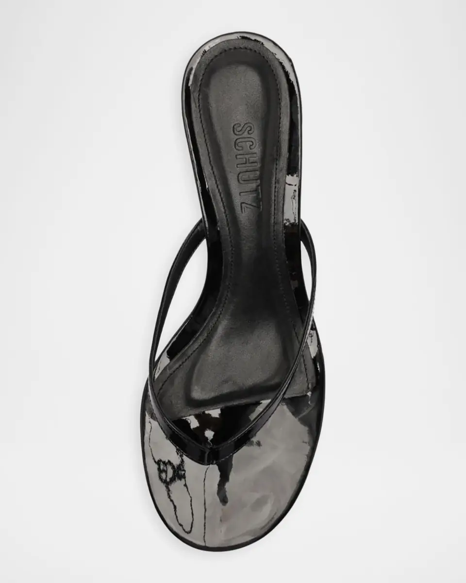 Schutz 45mm Carolyn Patent Leather Thong Sandals | Thumbnail 5 Schutz 45mm Carolyn Patent Leather Thong Sandals | Thumbnail 5