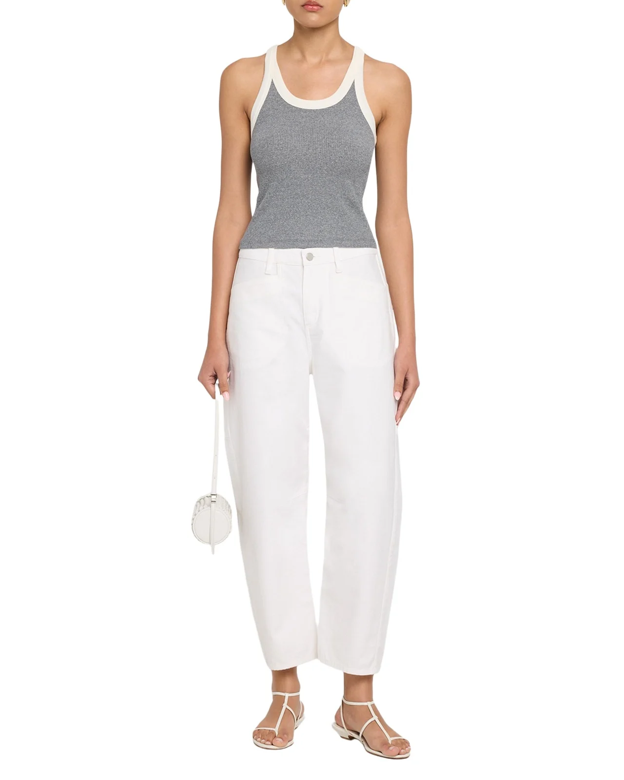 rag & bone The Essential Ribbed Tank Top