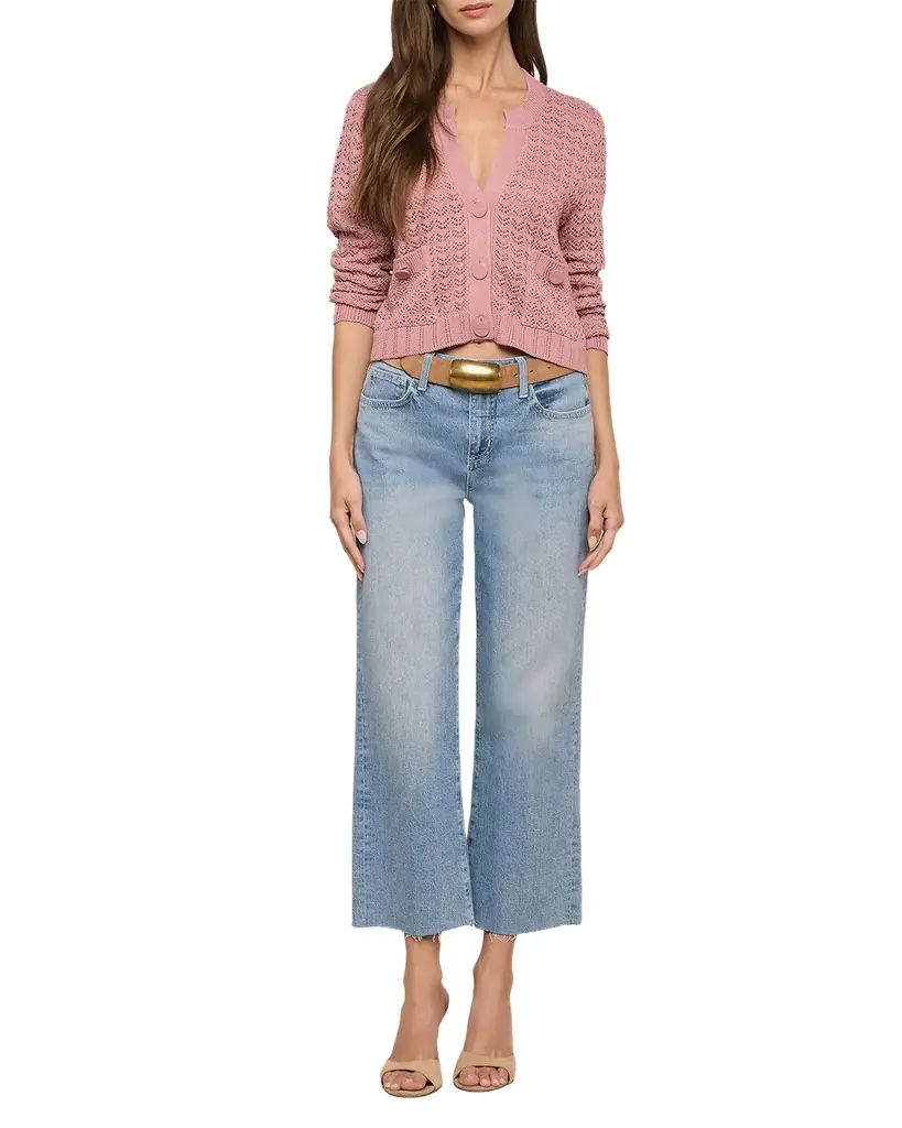 Orla Pointelle Knit Cardigan