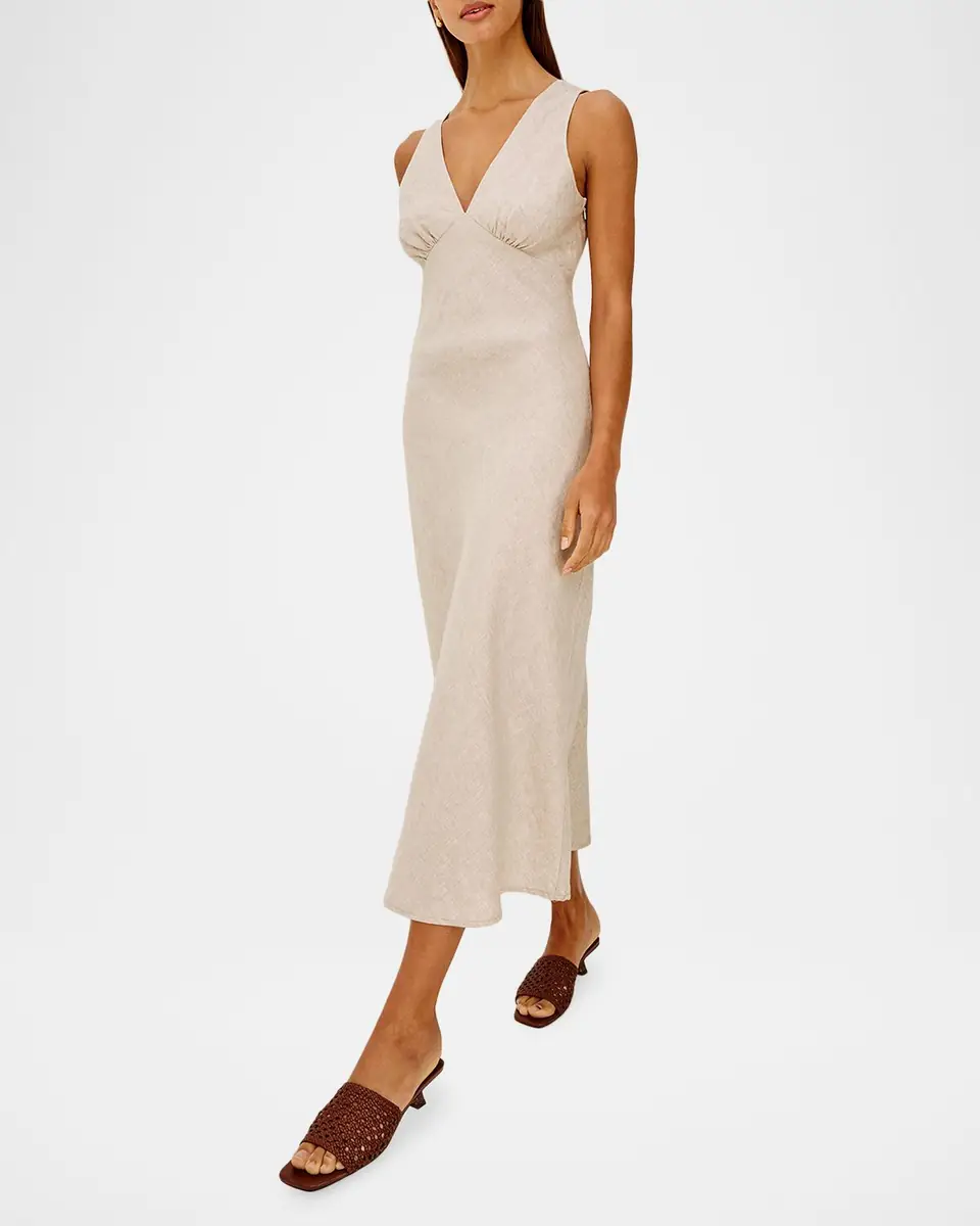RAILS Avianna Linen Maxi Dress | Thumbnail 5