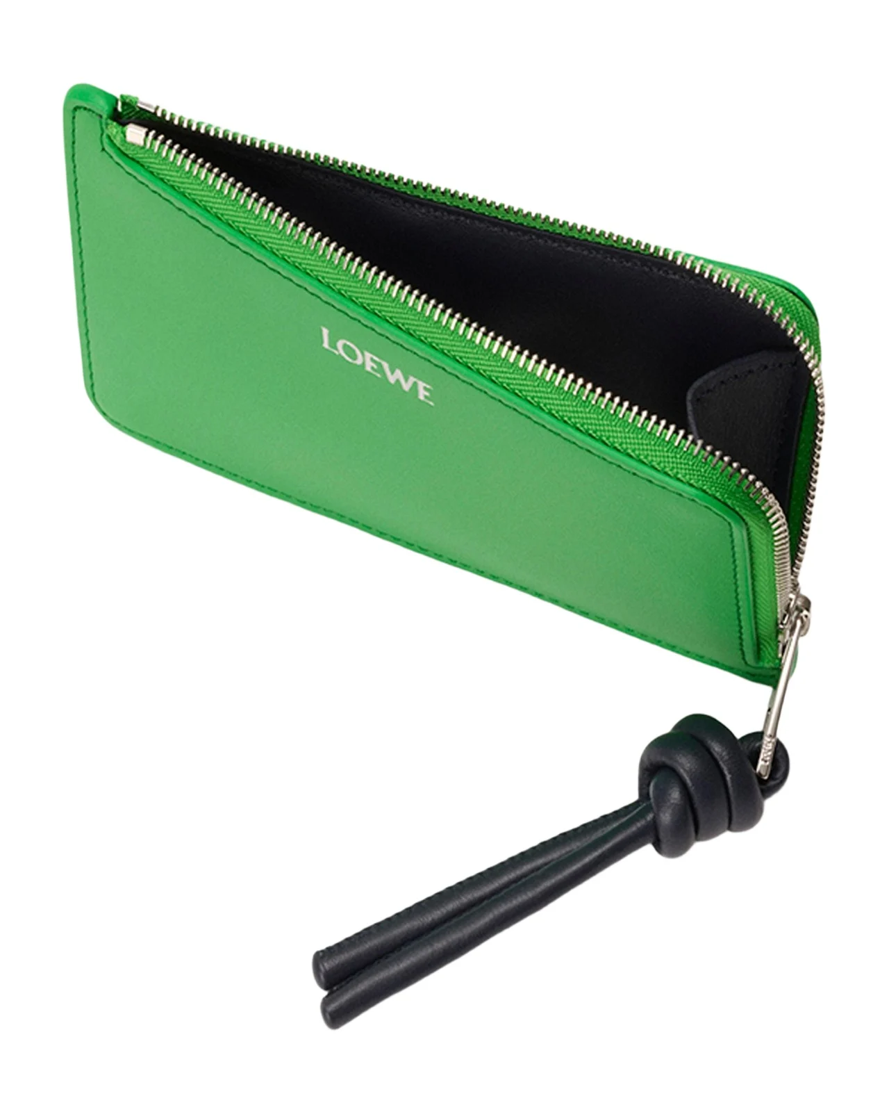 Loewe Knot Coind Card Holder in Napa Leather