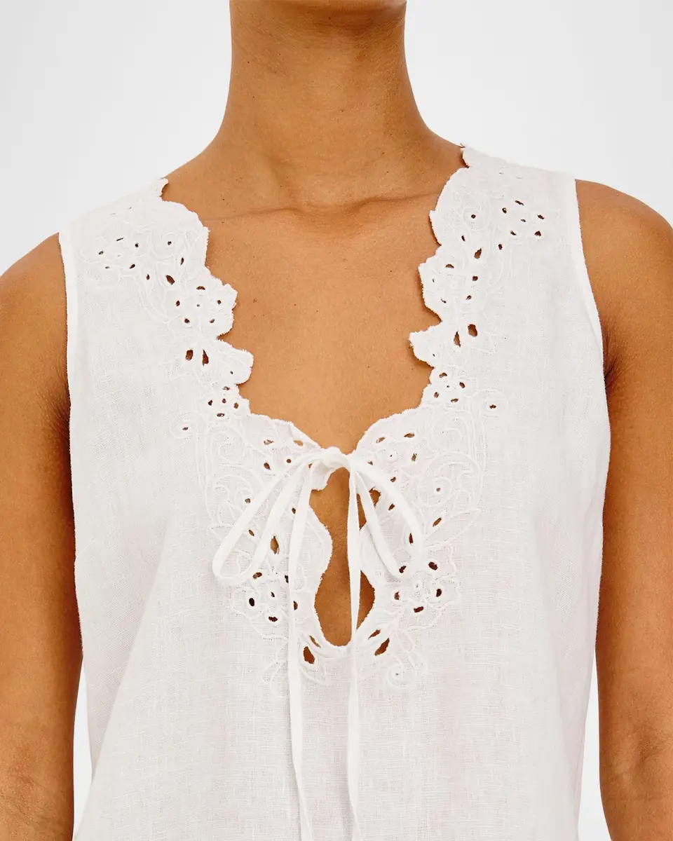 RAILS Lunetta Embroidered Linen Shift Dress | Thumbnail 4 RAILS Lunetta Embroidered Linen Shift Dress | Thumbnail 4