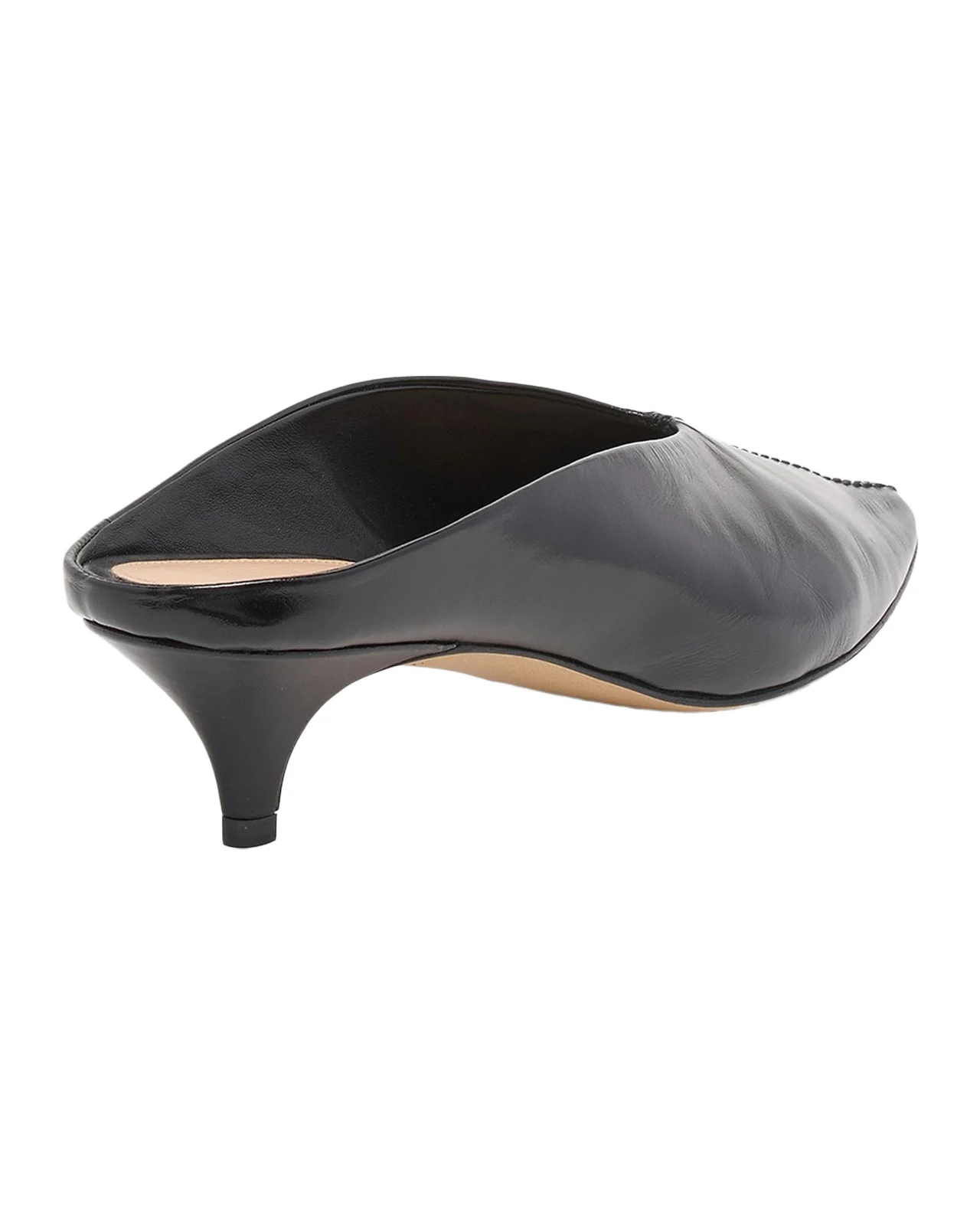 40mm Vesta Nappa Leather Mule Pumps 40mm Vesta Nappa Leather Mule Pumps