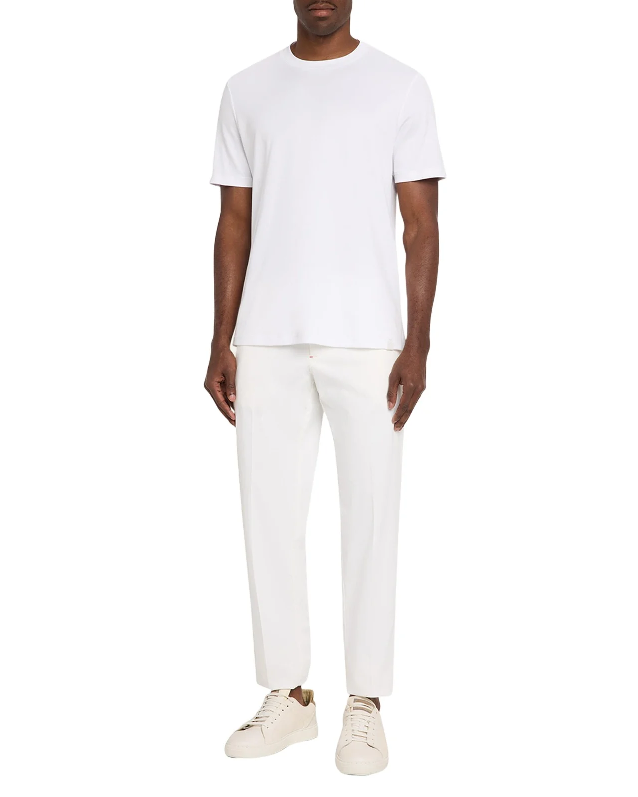 Brioni Men's Sea Island Cotton Crewneck T-Shirt