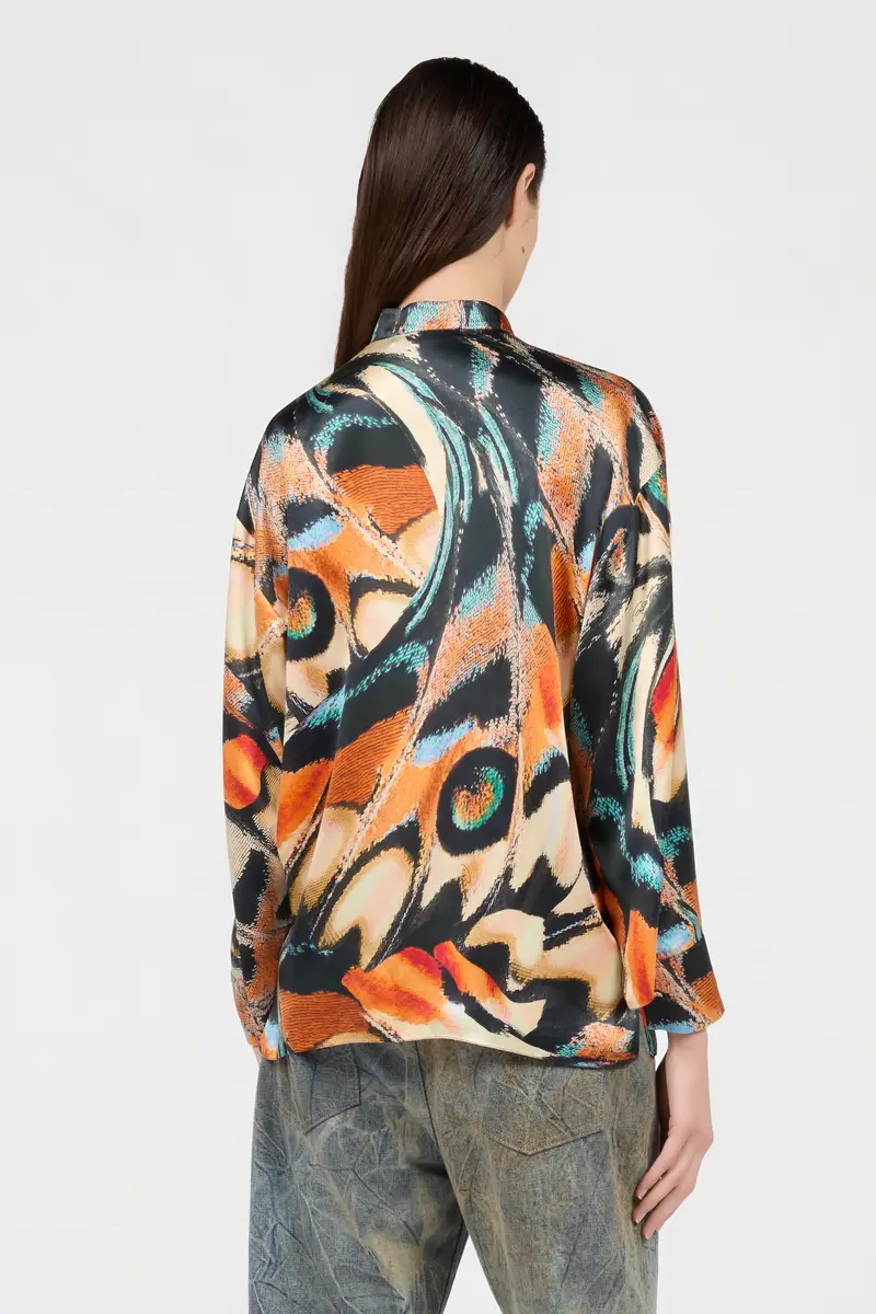 Roberto Cavalli Butterfly Print Shirt | Thumbnail 3 Roberto Cavalli Butterfly Print Shirt | Thumbnail 3