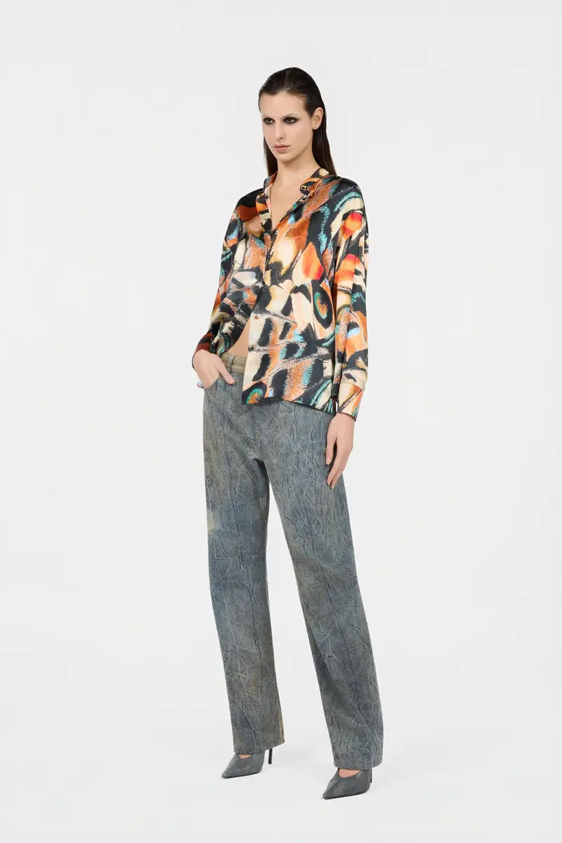 Roberto Cavalli Butterfly Print Shirt | Thumbnail 6 Roberto Cavalli Butterfly Print Shirt | Thumbnail 6