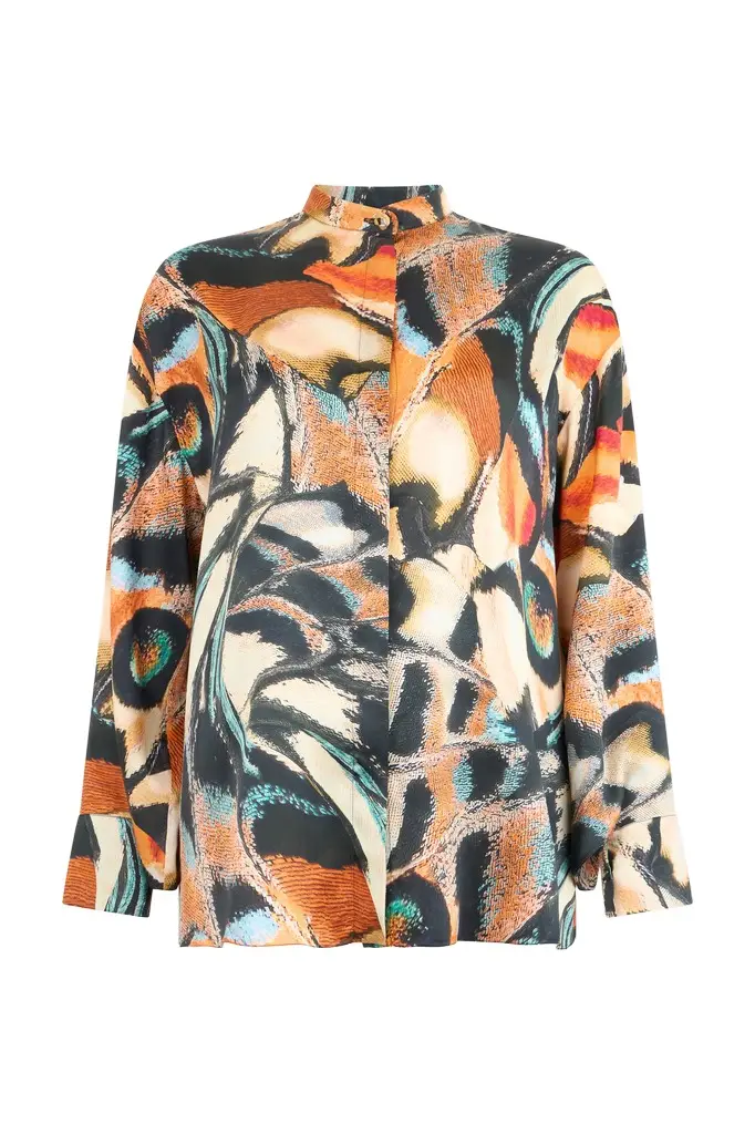 Butterfly Print Shirt