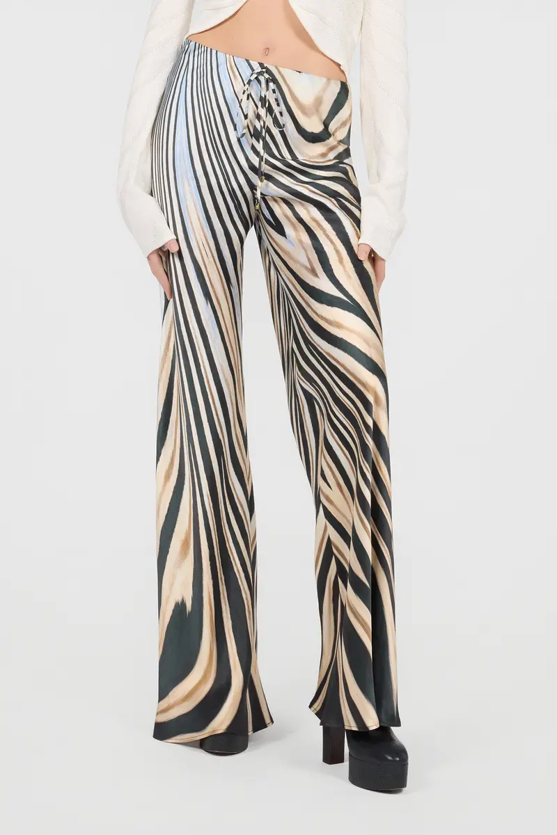Roberto Cavalli Zebra Print Trousers | Thumbnail 2 Roberto Cavalli Zebra Print Trousers | Thumbnail 2