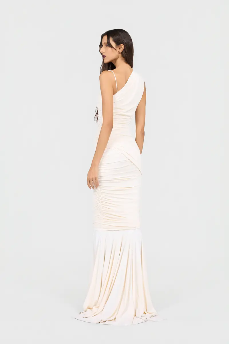 Roberto Cavalli Serpentine Ivory Dress | Thumbnail 3 Roberto Cavalli Serpentine Ivory Dress | Thumbnail 3