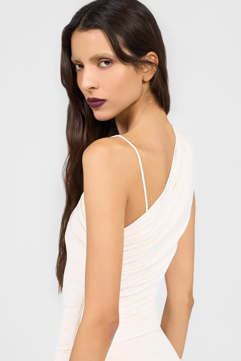 Roberto Cavalli Serpentine Ivory Dress | Thumbnail 5 Roberto Cavalli Serpentine Ivory Dress | Thumbnail 5