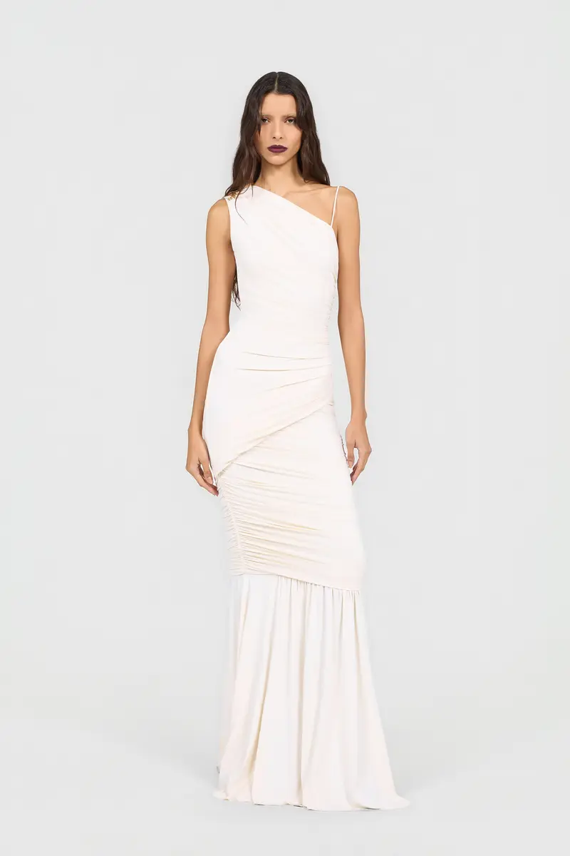 Roberto Cavalli Serpentine Ivory Dress | Thumbnail 6 Roberto Cavalli Serpentine Ivory Dress | Thumbnail 6
