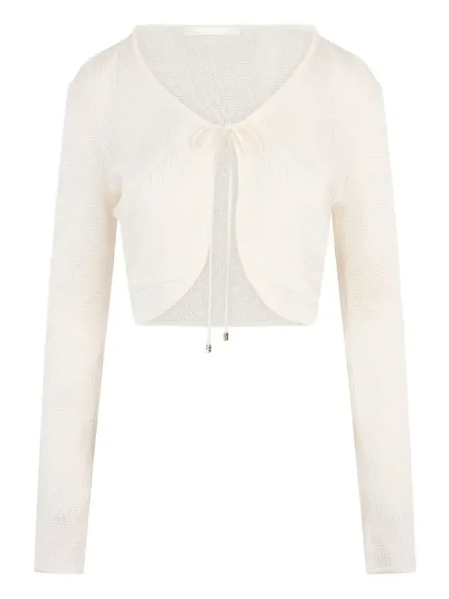 Roberto Cavalli Knit Cardigan with Ray Motif