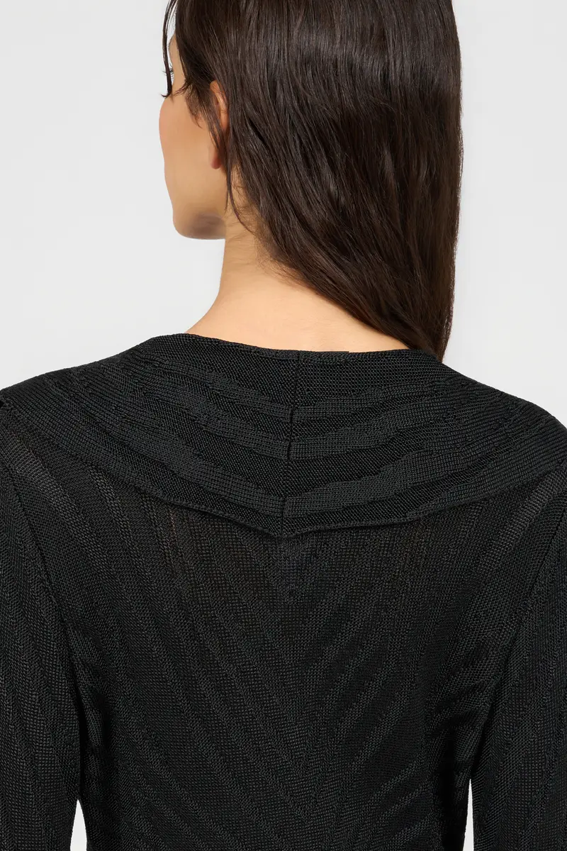 Roberto Cavalli Black Cardigan | Thumbnail 5 Roberto Cavalli Black Cardigan | Thumbnail 5