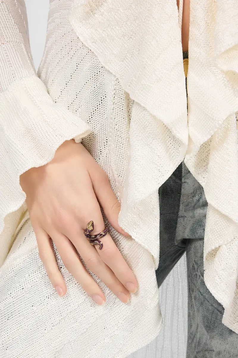 Roberto Cavalli Serpentine Ring | Thumbnail 2 Roberto Cavalli Serpentine Ring | Thumbnail 2