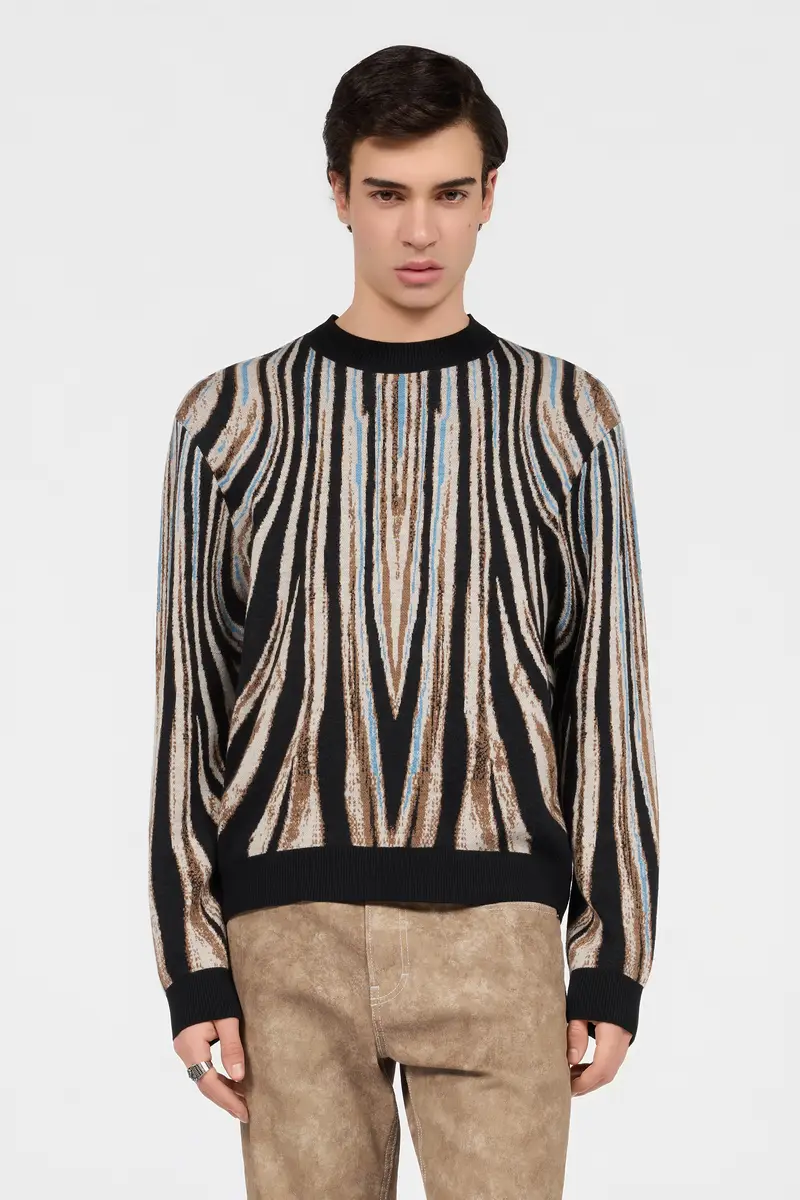 Roberto Cavalli Sweater With Zebra Print | Thumbnail 2 Roberto Cavalli Sweater With Zebra Print | Thumbnail 2