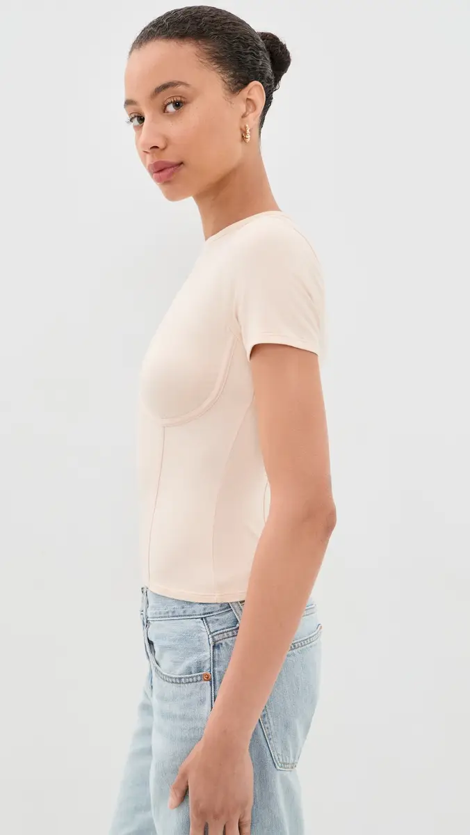 Fleur du Mal Cotton T-Shirt | Thumbnail 4
