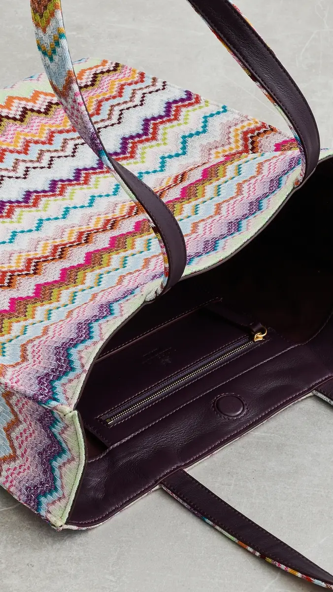 Missoni Raschel Shopping Bag | Thumbnail 6 Missoni Raschel Shopping Bag | Thumbnail 6