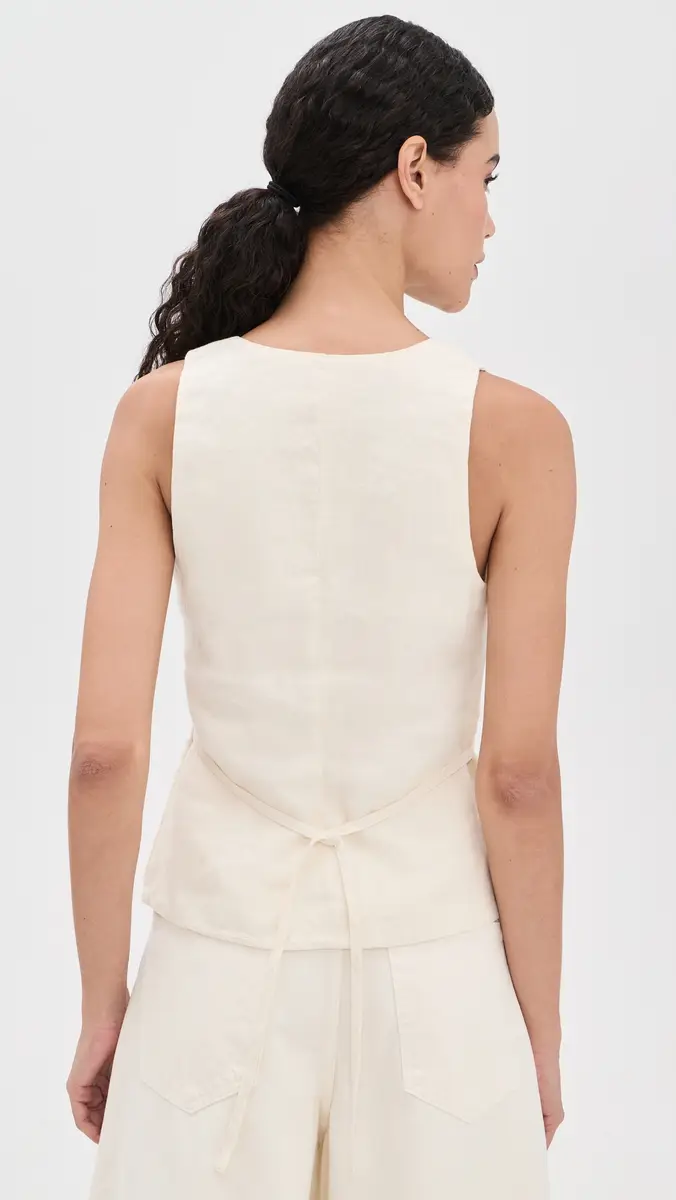 DL1961 Mona Linen Vest | Thumbnail 3 DL1961 Mona Linen Vest | Thumbnail 3