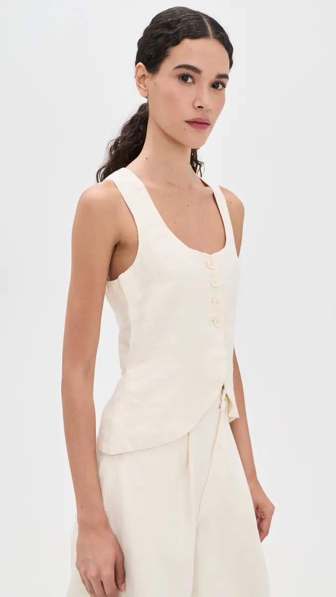 DL1961 Mona Linen Vest | Thumbnail 4 DL1961 Mona Linen Vest | Thumbnail 4
