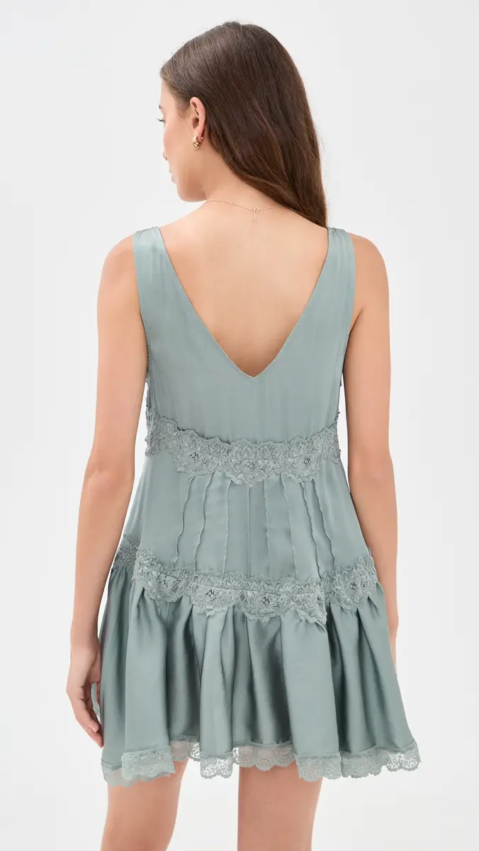 Free People In This Groove Mini Slip Dress | Thumbnail 3