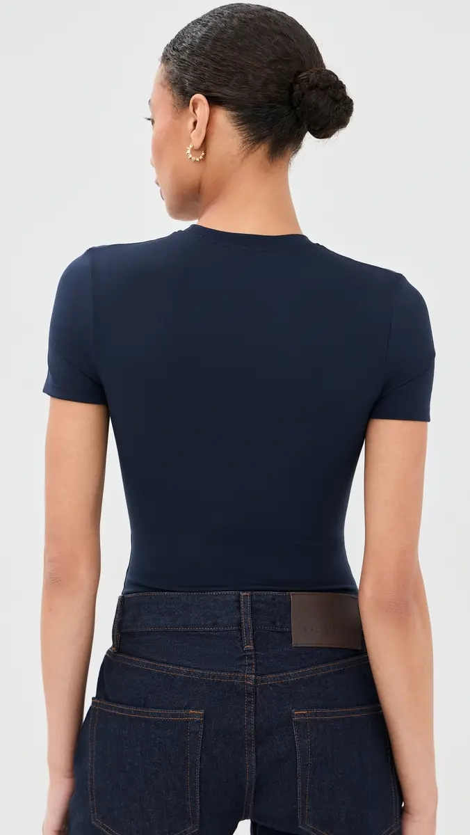 Wardrobe.NYC WARDROBE. NYC Opaque Tee Thong Bodysuit | Thumbnail 3