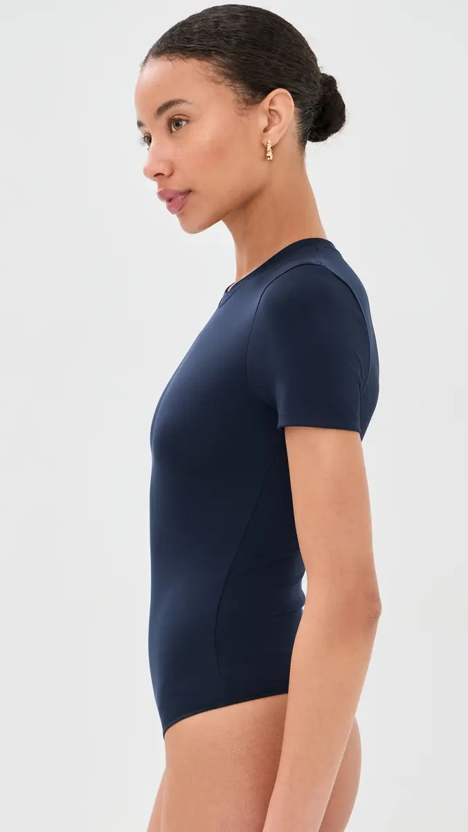 Wardrobe.NYC WARDROBE. NYC Opaque Tee Thong Bodysuit | Thumbnail 4