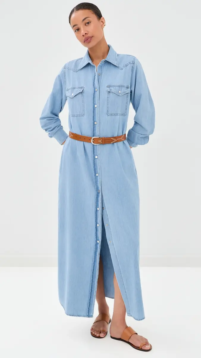 TWP Cowboy Maxi Dress | Thumbnail 2 TWP Cowboy Maxi Dress | Thumbnail 2