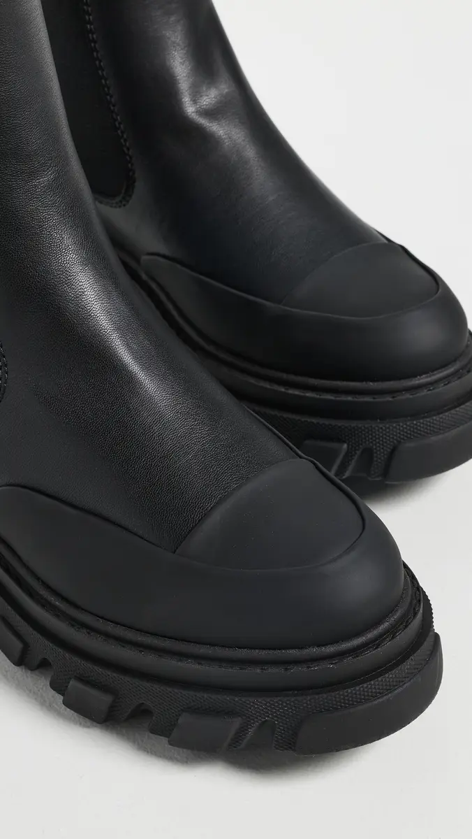 Ganni Cleated Mid Chelsea Boots | Thumbnail 6 Ganni Cleated Mid Chelsea Boots | Thumbnail 6