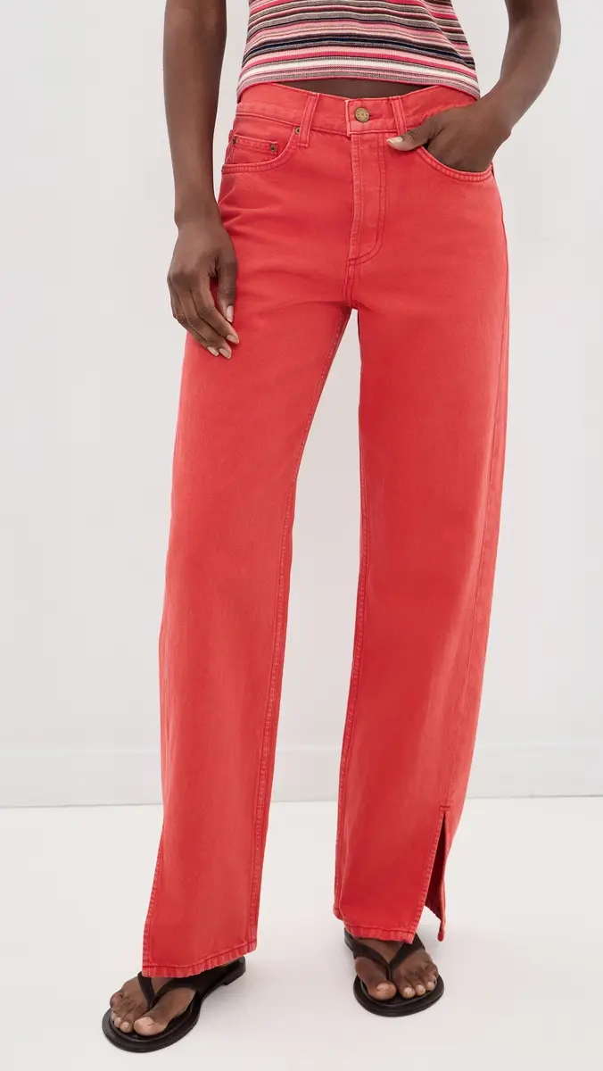 B SIDES Charlot Split Hem Jeans | Thumbnail 2 B SIDES Charlot Split Hem Jeans | Thumbnail 2