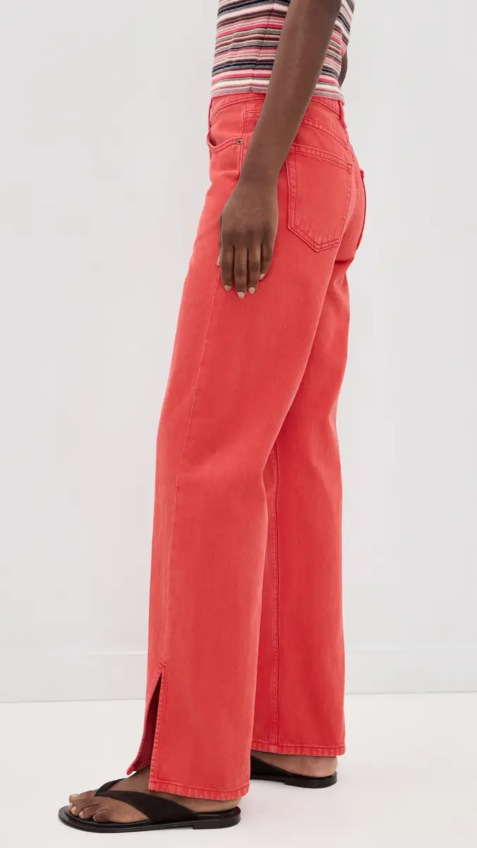 B SIDES Charlot Split Hem Jeans | Thumbnail 4 B SIDES Charlot Split Hem Jeans | Thumbnail 4