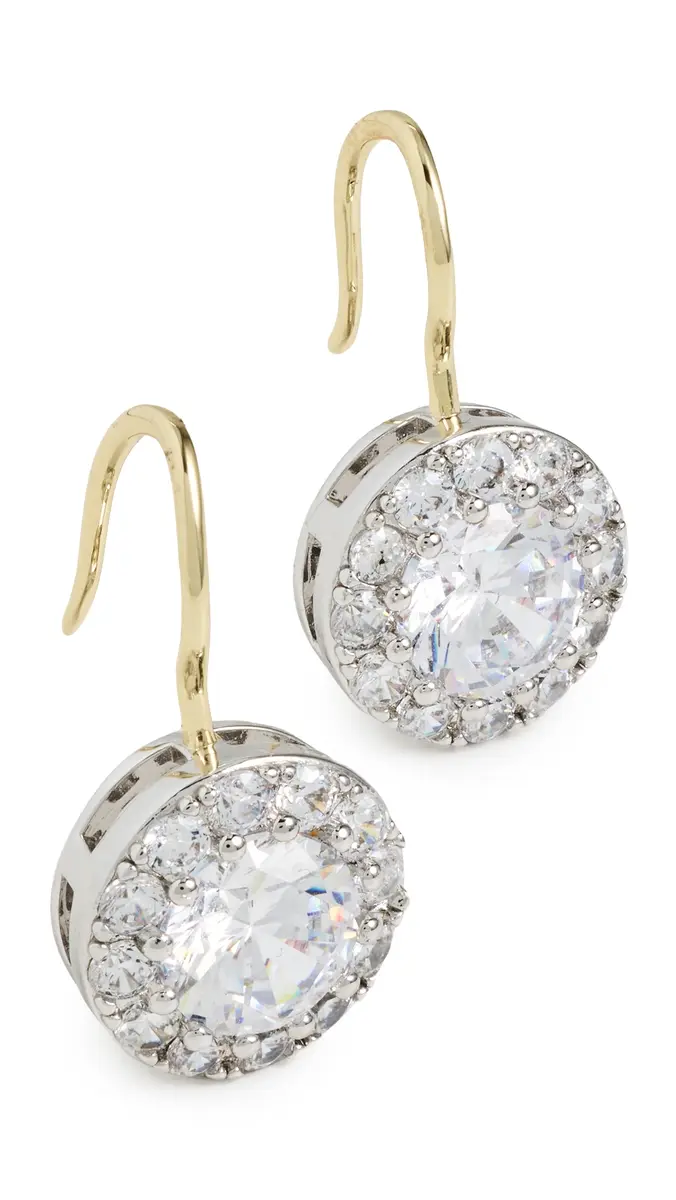 Shashi Two Toned French Hook Earrings | Thumbnail 5